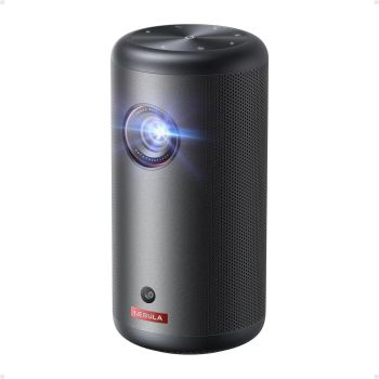 NEBULA Capsule 3 GTV Portable Mini Projector, Netflix Officially Licensed, 1080P Smart Projector with Wi-Fi (Refurbished)BLACK UNITED STATES