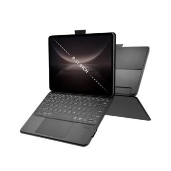 Universal Keyboard Case for 9-11 Inch Tablets Dual Bluetooth Detachable Keyboard for Android Tablets/iPads/Galaxy Tabs MagneticUNITED STATES AS PIC