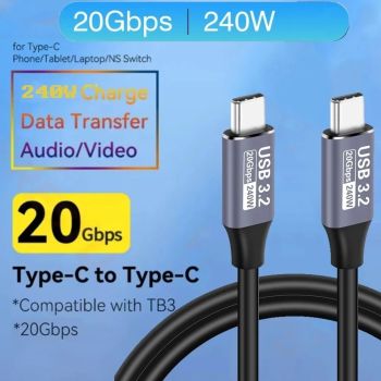 240W USB-C Fast Charging Cable