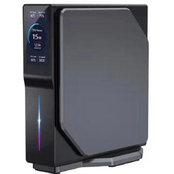 Intel 12th Gen N100 Mini Desktop Computer Quad Core 16GB DDR4 4K Display Dual 2.5G LAN Barebone Windows 11/Linux Compatible