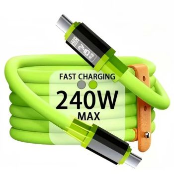 240W USB-C to USB-C Super Fast Charging Cable, Universal High Power Cord