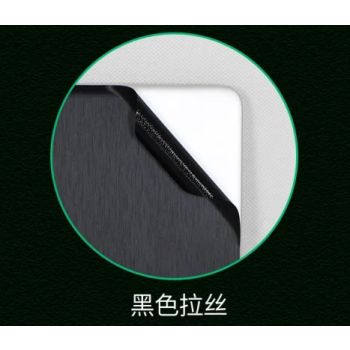 For HP Elitebook 840 G11 G10 G9 G8 G7 Elitebook 845 G11 G10 G9 G8 14 inch  Full Body Laptop Vinyl Decal Cover Sticker ProtectorBLACK METAL BRUSHED ELITEBOOK 840 G11