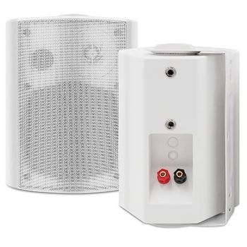 Herdio Outdoor Speakers 300 Watts 5.25 Inches Outdoor Speaker Waterproof For Patio Indoor Outdoor dropshipping csvWHITE 5.25" UNITED STATES SPEAKER