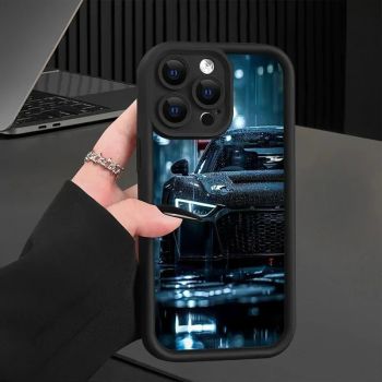 Fashions Car Pattern Silicone Phone Case For iPhone 17 16 Pro Max 15 14 11 12 13 7 8 16 Plus Matte Shockproof Soft CoverUNITED STATES 4 IPHONE 14PROMAX