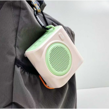 Portable Bluetooth Speaker with Compact Music Box