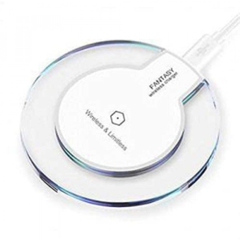 Slim Fast Wireless Charger for Phones (White)