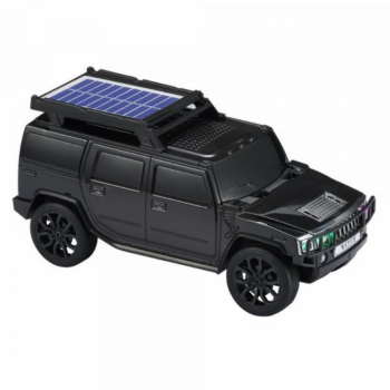 Boxy SUV-Inspired Bluetooth Speaker (Black)