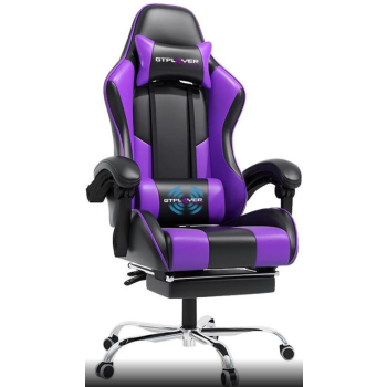 GTPLAYER Gaming Chair, Computer Chair with Footrest