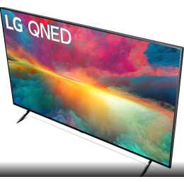 LG 50QNED75URA 50" 4K UHD QNED NanoCell Smart TV with AI Upscaling (2023)