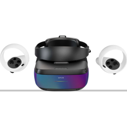 DPVR E4 (Black) PCVR PC Gaming - 120hz Refresh Rate - Inside out Tracking - 116° Field of View