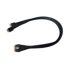HighPoint Cable 8654-8611-205 NVMe cable SFF-8654 to SFF-8611 0.5M Retail
