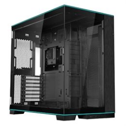 Lian-Li Case O11DERGBX Full Tower Temper Glass 2x3.5"HDD or 2.5" SSD Black Retail