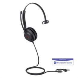 Yealink Headset 1308165 UH35 Mono Teams USB-C/A professional USB-wired headset Retail