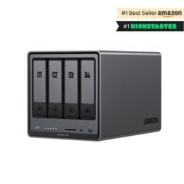 UGREEN Network Attached Storage DXP4800 Plus 4Bay Pentium Gold 8GB DDR5 1x2.5GbE Retail