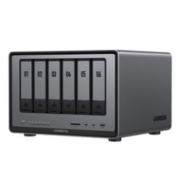 UGREEN Network Attached Storage DXP6800 Pro 6-Bay Thunderbolt Core i5 8GB DDR5 Diskless Retail
