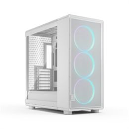 Fractal Design Case FD-C-EPO1X-05 Epoch XL White RGB ATX Mid Tower TG Clear Tint Retail
