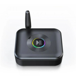 Bluetooth 5.1 Receiver for Universal Cell Phone, Device and More (Black)