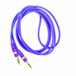 Auxiliary Cable 3.5mm to 3.5mm Cable (Purple)