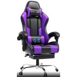 GTPLAYER Gaming Chair, Computer Chair with Footrest