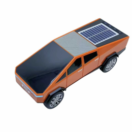 Futuristic Cybercar-Inspired Bluetooth Speaker (Orange)