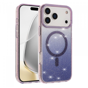 Phone Case with Clear Protective Design for Eye-Catching Style for Apple iPhone 17 Pro Max (Purple)
