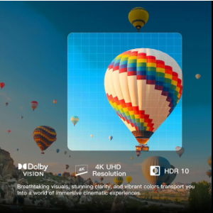 FPD 65 Inch Smart TV, 4K LED Google TV with Google Play Built-in Google Cast, HDR 10, Dolby Atmos & Vision MEMC