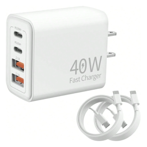 IPhone 15 16 Charger,40W USB C Charger,4-Port USB C