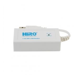 Hiro Network H50228 V92 56K External USB Modem Retail