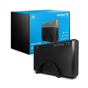 Vantec Storage Accessory NST-328S3-BK NexStar TX 3.5 inch USB 3.0 Hard Drive Enclosure Retail