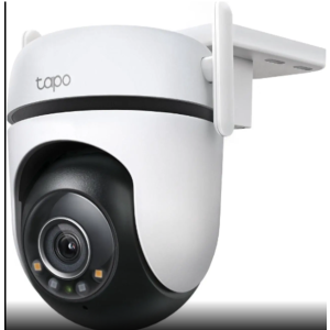 TP-Link Tapo 2K QHD Outdoor Pan/Tilt Wi-Fi Security Camera, 360° View, Motion Tracking, Color Night