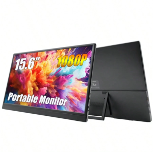 W&O 2025 15.6 Inch Portable Monitor,1080P USB-C