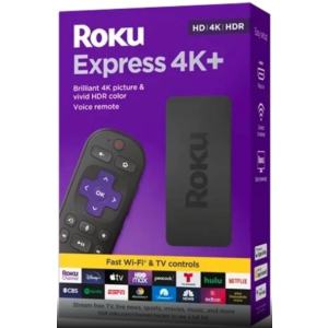 Roku Express 4K+ | 4K & HDR Streaming Device