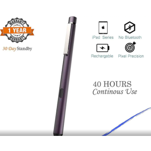 Active Stylus Pen for Apple Ipad, Digital Pencil iPad Series Rechargeable Pencil Touchscreen Precise Fine Tip for iPad 5