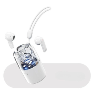 RGB Lights and Transparent Design TC60 for Universal Cell Phone And Bluetooth Device (White)