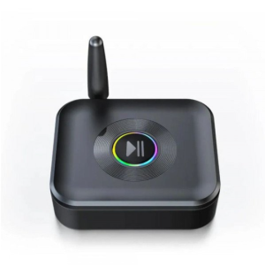 Bluetooth 5.1 Receiver for Universal Cell Phone, Device and More (Black)