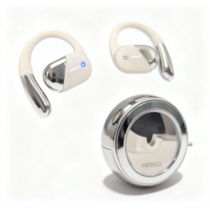 Earphones Noise Reduction Clear Sound with Lanyard Strap KMSE01 (White)