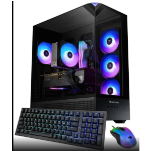 BUYPOWER Element Gaming PC Desktop - Intel Core i5 14400F, NVIDIA GeForce RTX 5060Ti 8GB