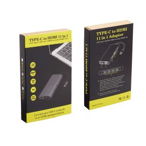 USB-C Docking Station 11-in-one With HDMI Network Card All-in-one Converter