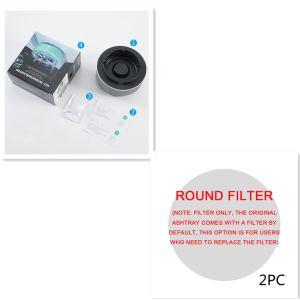 Smoke Removal Air Purification Ashtray Anion Purification Practical Automatic Purifier Ashtray Portable Gadgets For Car Ashtray - Set1