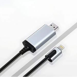 2-in-1 Lightning to HDMI Cable 6FT