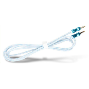 Auxiliary Music Cable 3.5mm to 3.5mm Wire Cable (Blue)