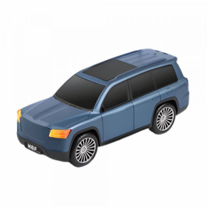 Solar-Powered Off-Road Car Bluetooth Speaker (Blue)