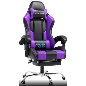 GTPLAYER Gaming Chair, Computer Chair with Footrest