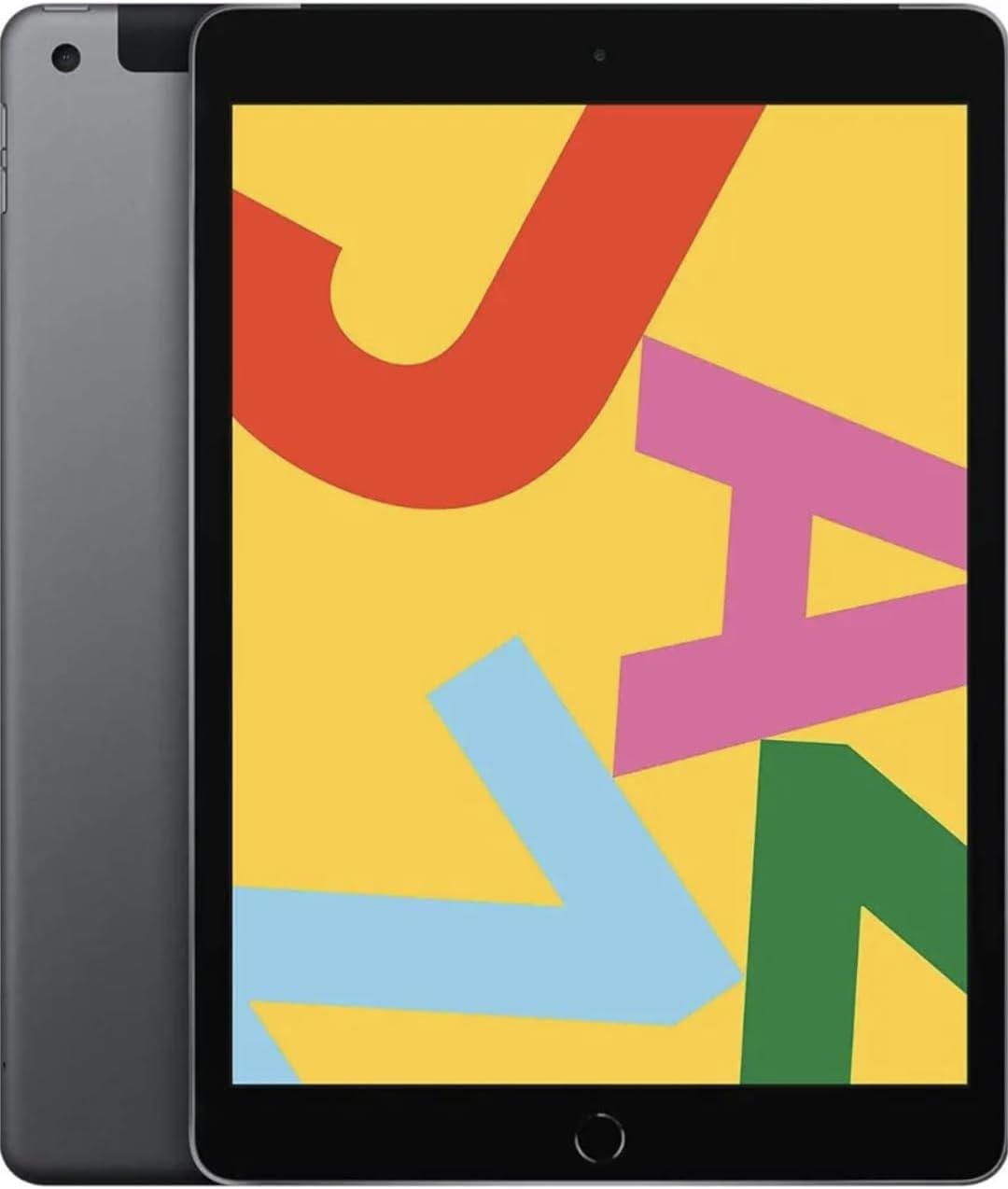 Apple iPad 8th Gen 10.2in Wi-Fi + Cellular 32GB - Space Grey - UNLOCK...