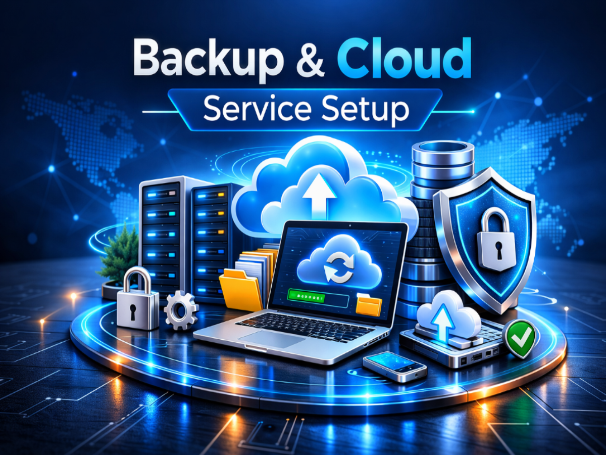 Backup & Cloud Service Setup