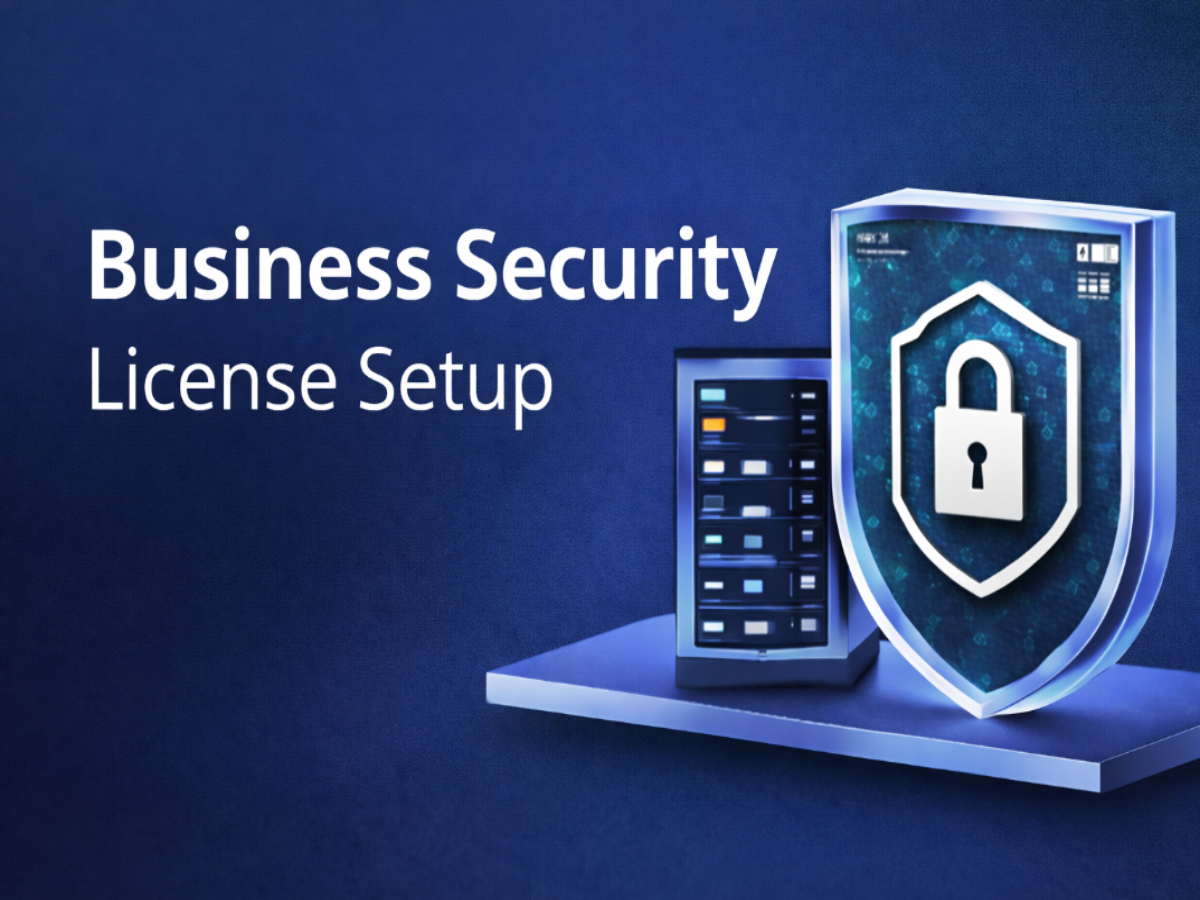 Business Security License Setup